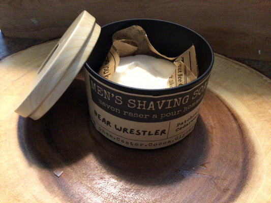 Men's Shaving Soap Bear Wrestler