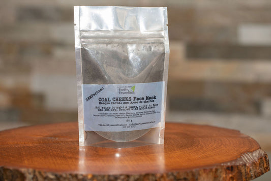 Coal Cheeks Face Mask